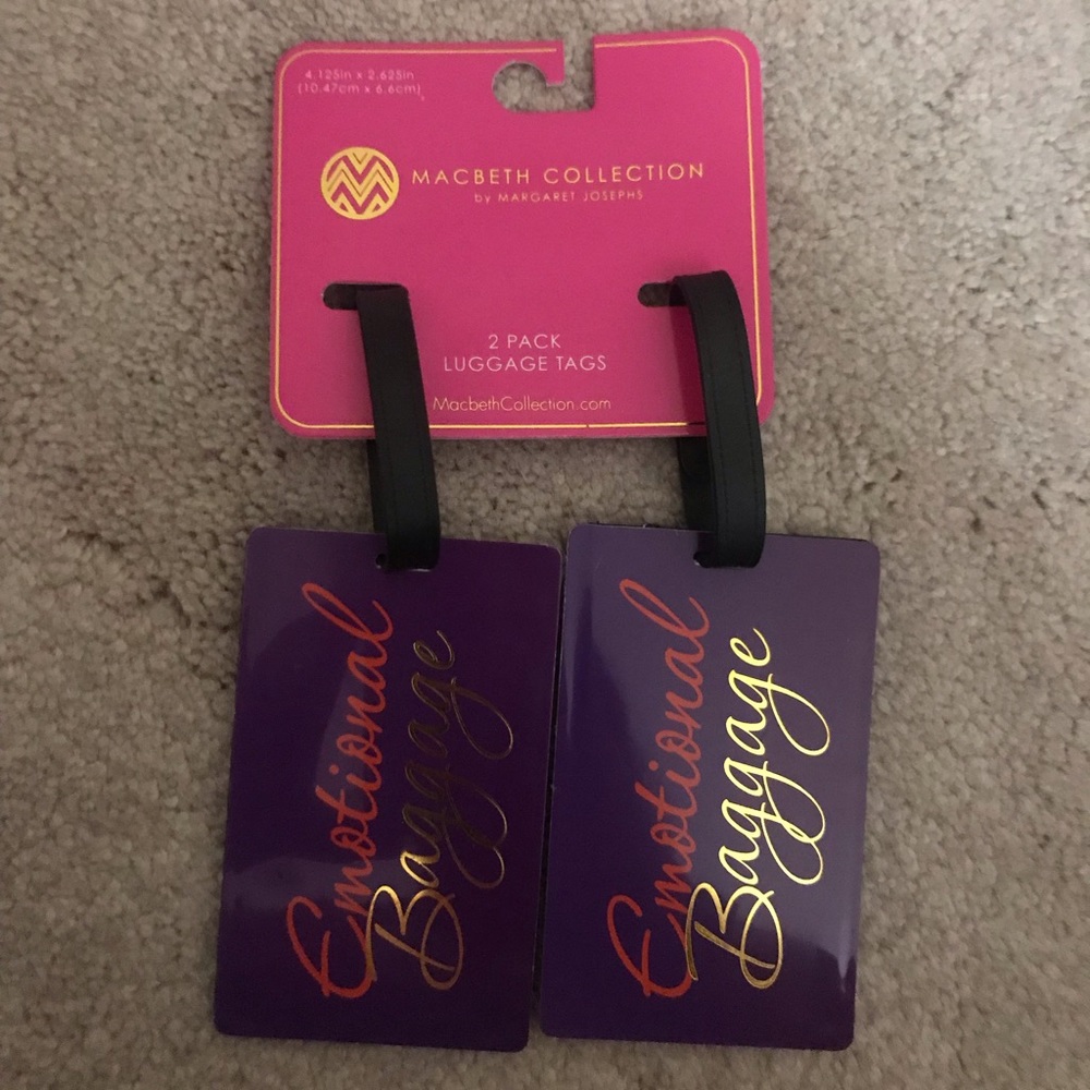 Macbeth Collections Luggage Tags 🧳